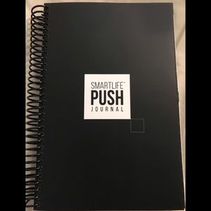 SmartLife Push Journal Black Spiral